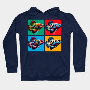 Pop Killifish - Cool Aquarium Fish Hoodie